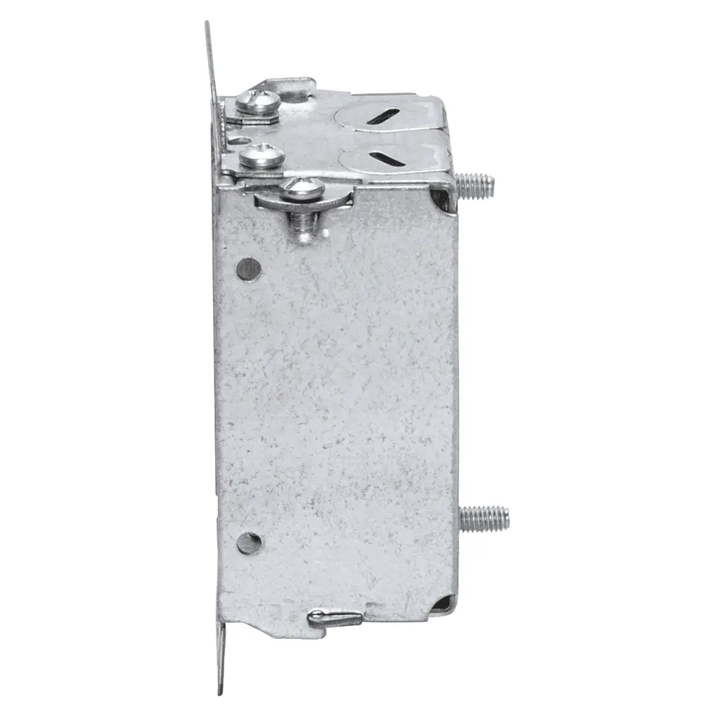 1-1/2" Deep Gangable Box w/ Non-Metallic Cable Clamp 3 1-1/2" Deep Gangable Box w/ Non-Metallic Cable Clamp