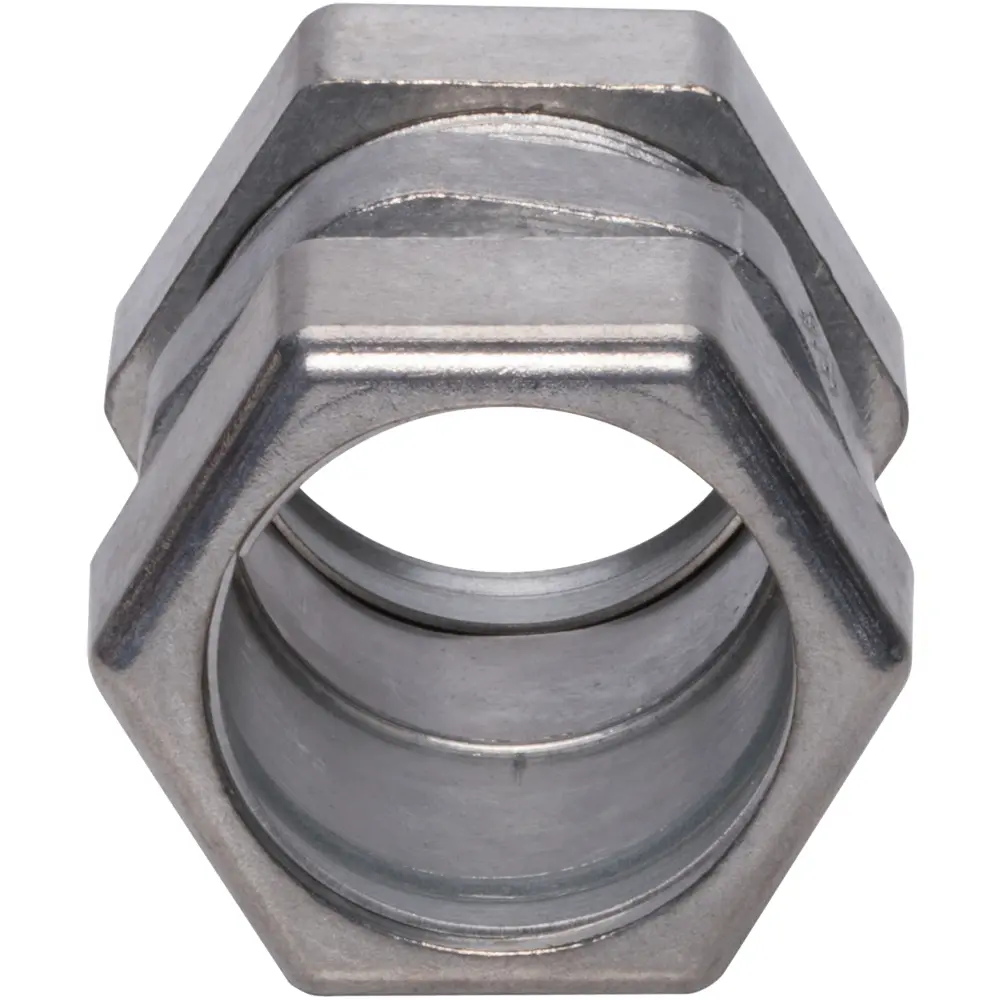 1-1/2" EMT Compression Coupling, Zinc Die Cast