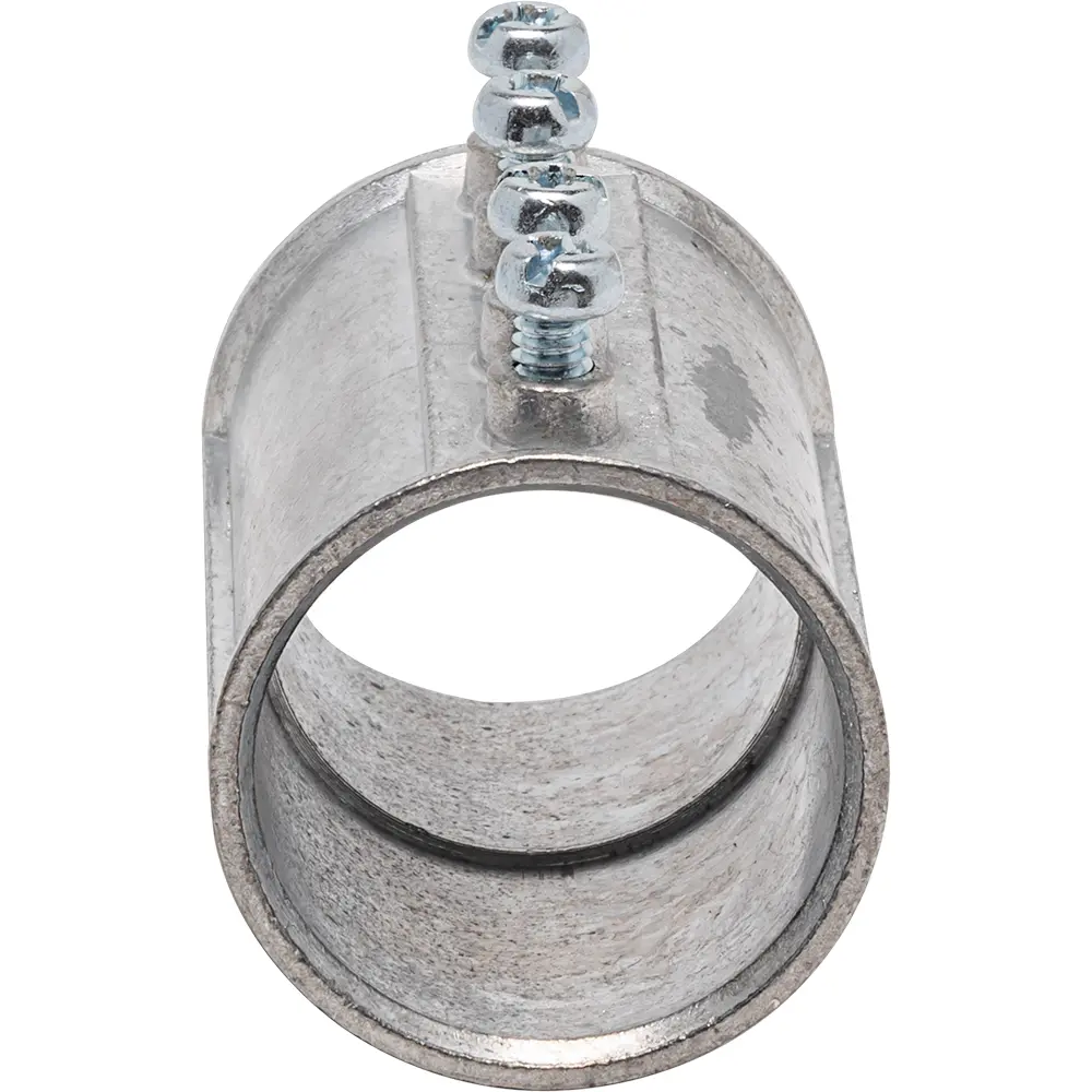 1-1/2" EMT Set Screw Coupling, Zinc Die Cast