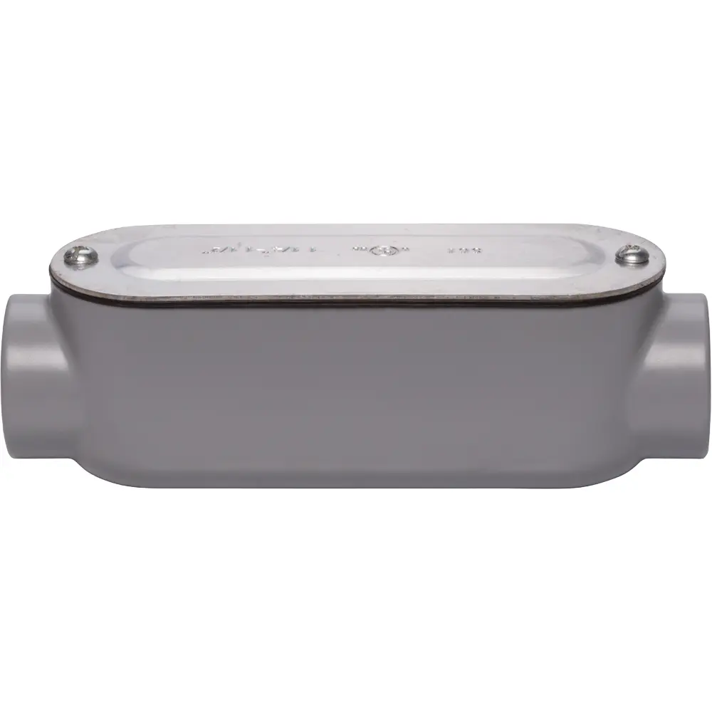1-1/2 in. T, Conduit Body w/ Cover & Gasket, Aluminum 1 1-1/2 in. T, Conduit Body w/ Cover & Gasket, Aluminum