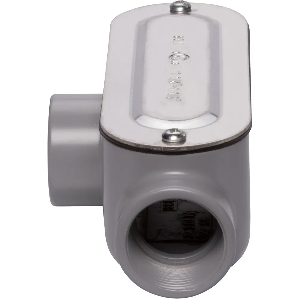 1-1/2 in. T, Conduit Body w/ Cover & Gasket, Aluminum 2 1-1/2 in. T, Conduit Body w/ Cover & Gasket, Aluminum