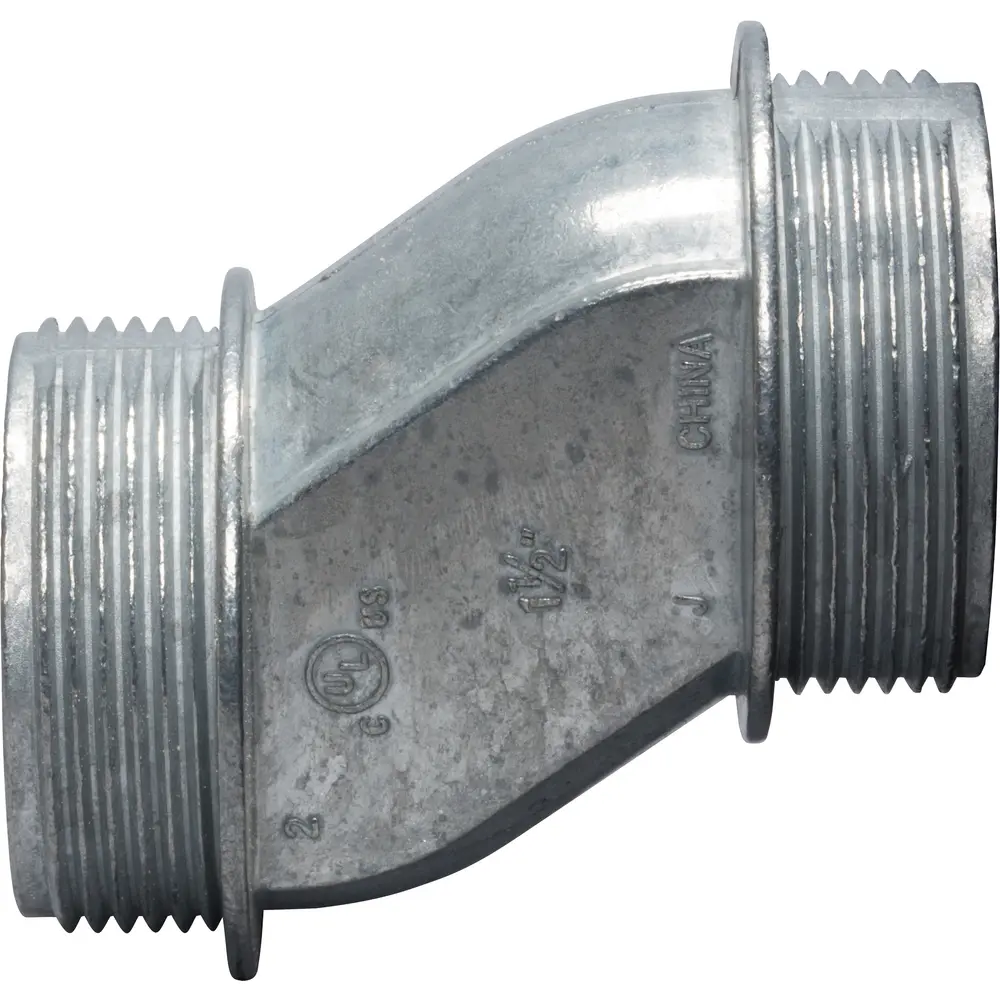 1-1/2" Offset Nipple, Die-Cast Zinc