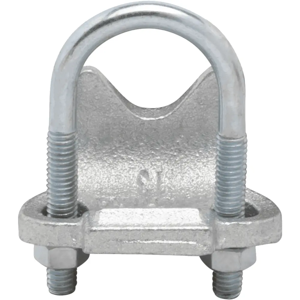 1-1/2" Right Angle Conduit Support, Malleable Iron