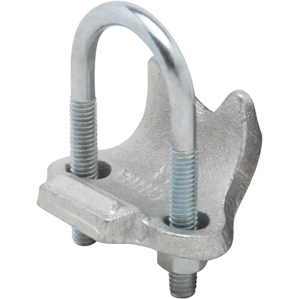 1-1/2" Right Angle Conduit Support, Malleable Iron