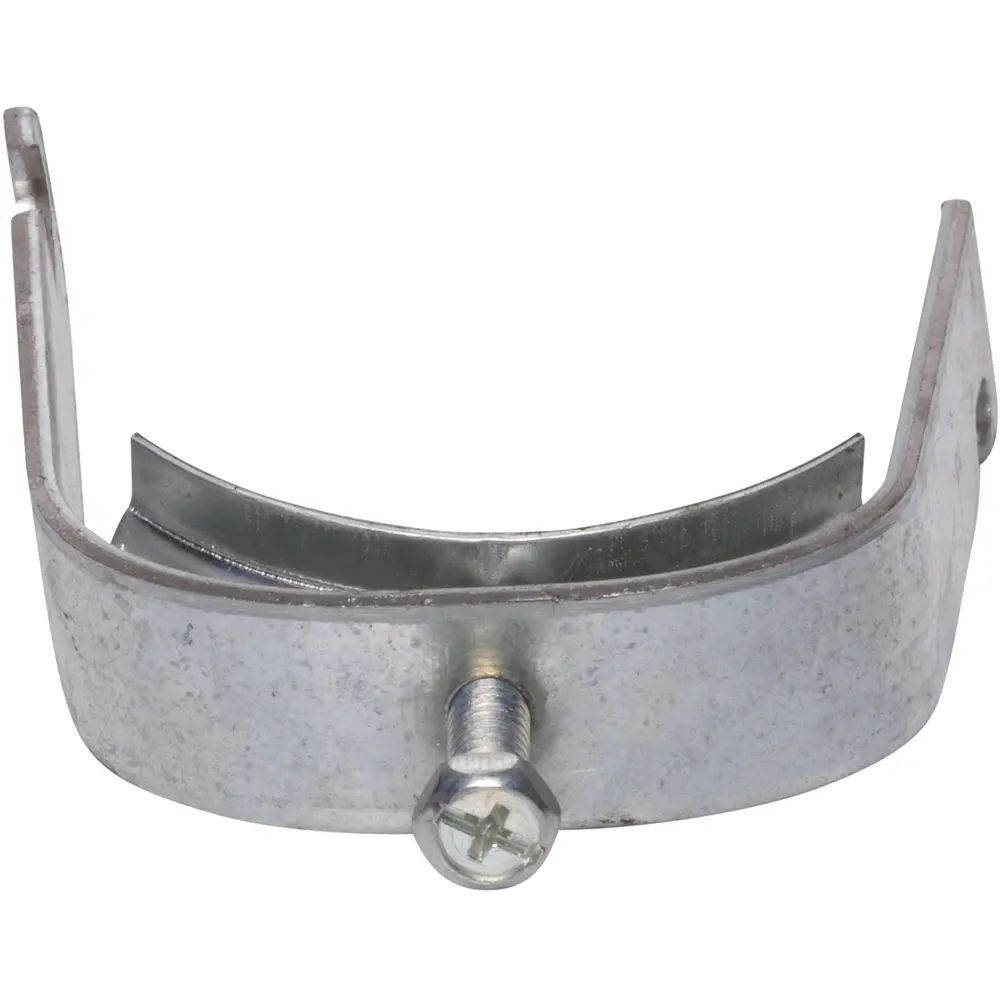 1-1/2" Rigid - 2" EMT One Piece Strut Clamp, Electro-Galvanized