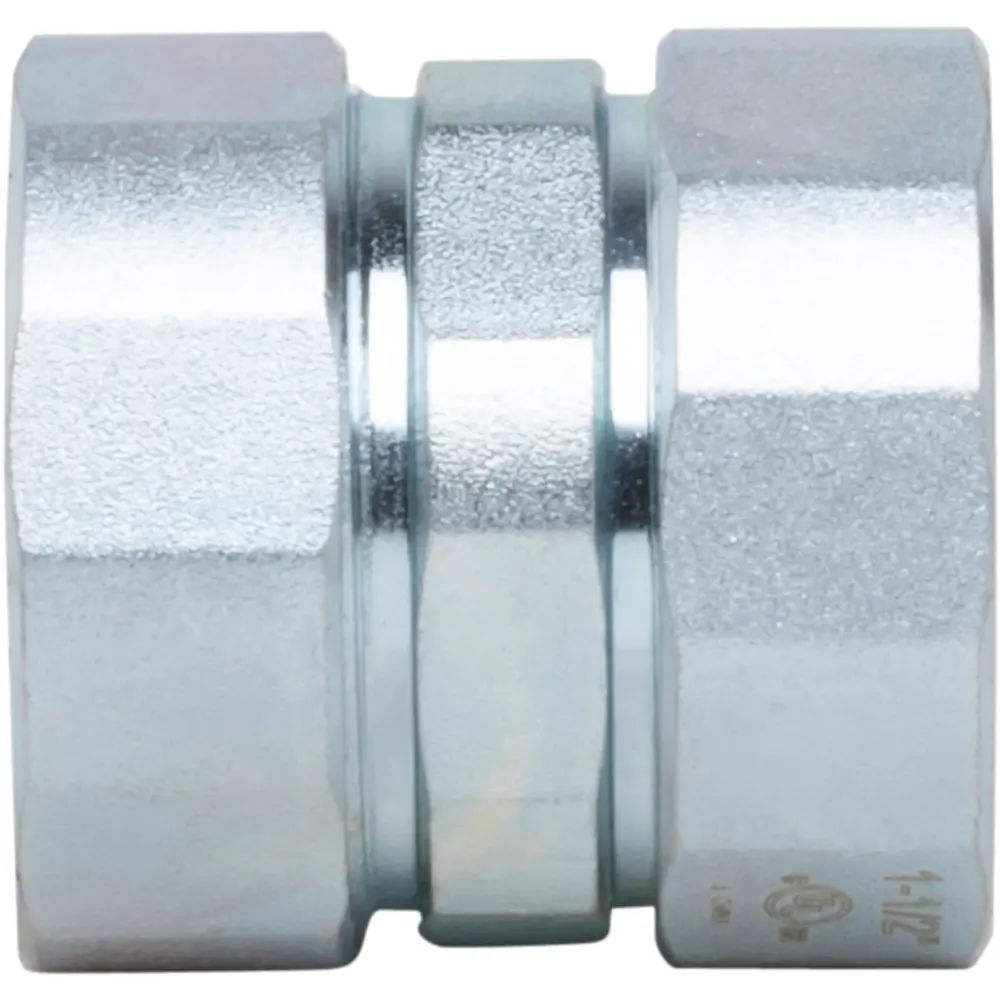 1-1/2" Rigid Compression Coupling, Steel 3 1-1/2" Rigid Compression Coupling, Steel