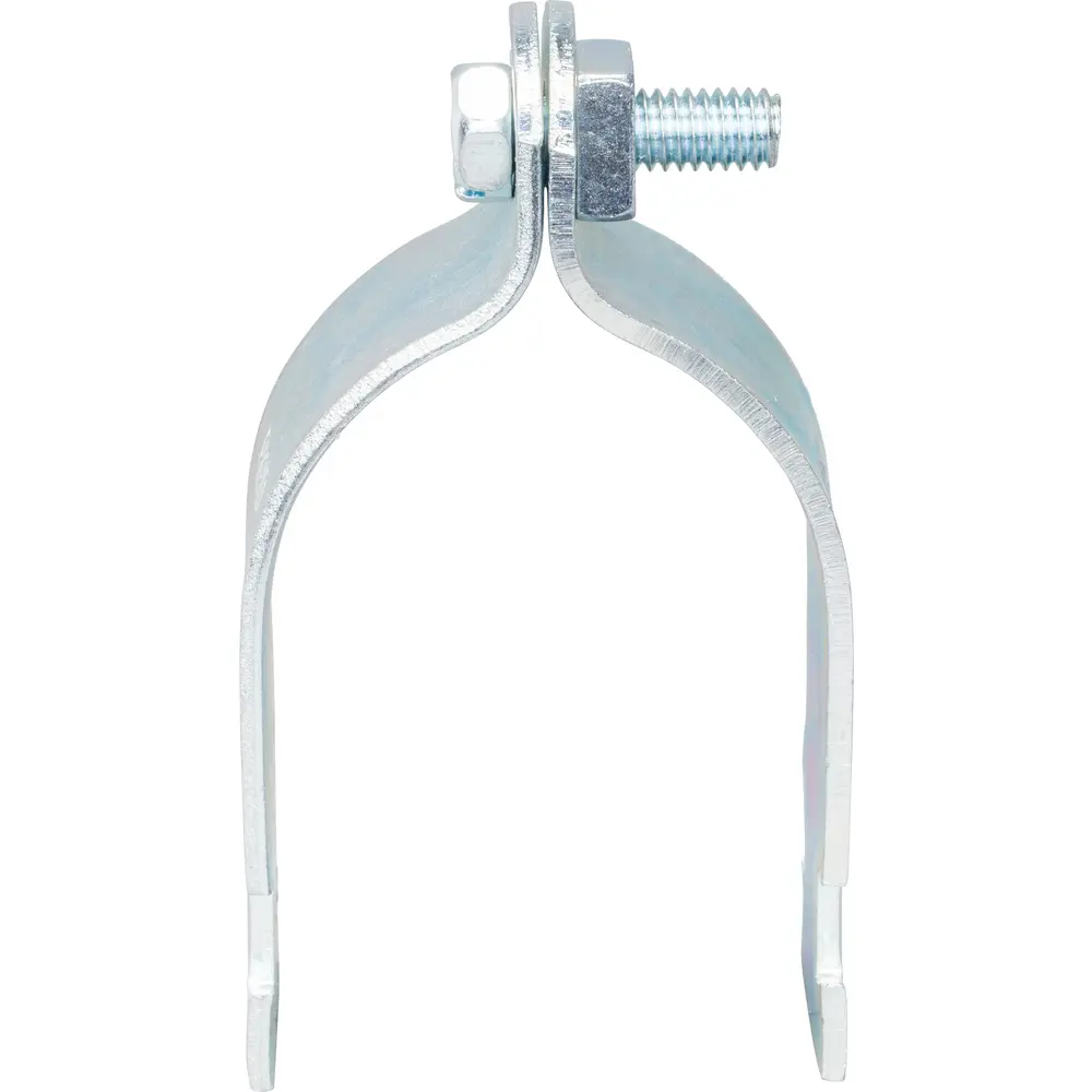 1-1/2" Rigid Strut Clamp, Electro-Galvanized