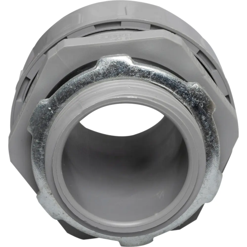 1-1/4" 2-Piece Straight Connector