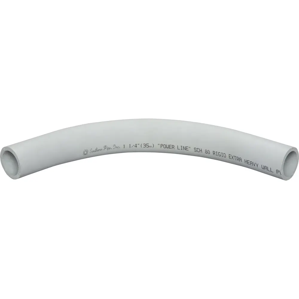 1-1/4" 90° Plain End Elbow, Schedule 80