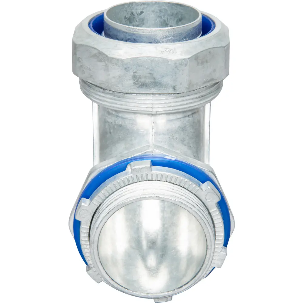 1-1/4" 90° Steel-Zinc Liquid Tight Fitting