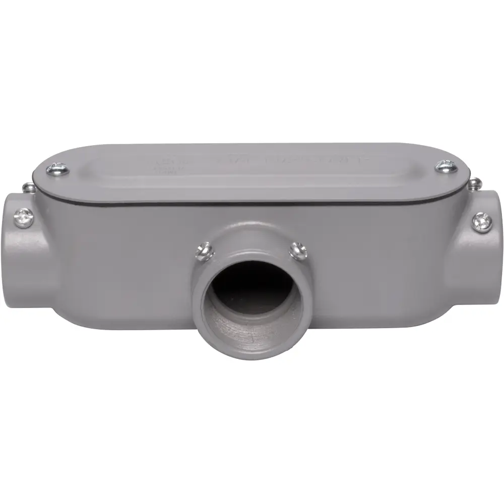 1-1/4 in. C, PVC Conduit Body 2 1-1/4 in. C, PVC Conduit Body