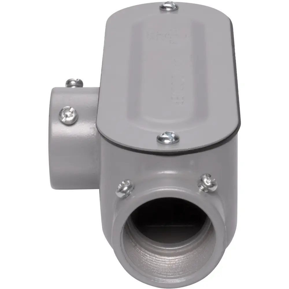 1-1/4 in. C, PVC Conduit Body 3 1-1/4 in. C, PVC Conduit Body