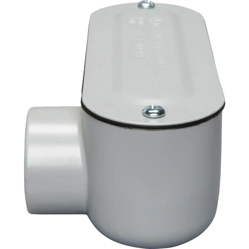 1-1/4 in. LL, Conduit w/ Cover & Gasket, Aluminum