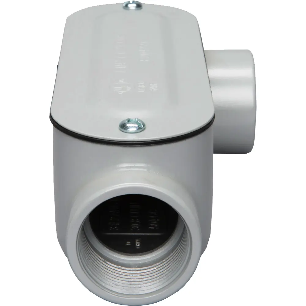 1-1/4 in. LL, Conduit w/ Cover & Gasket, Aluminum