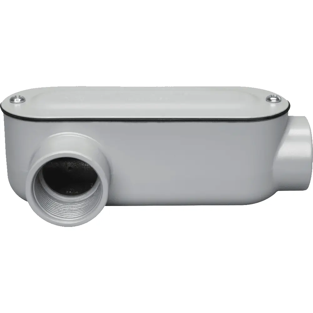 1-1/4 in. LR, Conduit Body w/ Cover & Gasket, Aluminum 3 1-1/4 in. LR, Conduit Body w/ Cover & Gasket, Aluminum