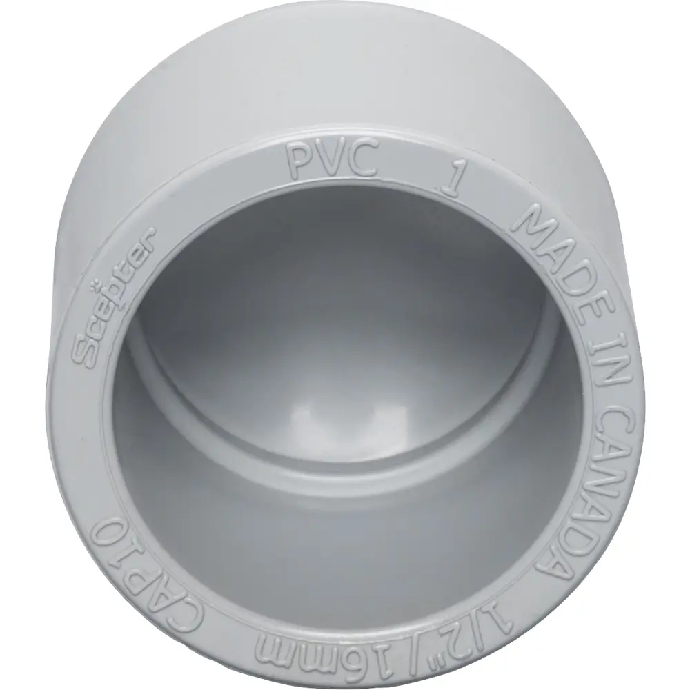 1-1/4" PVC End Caps