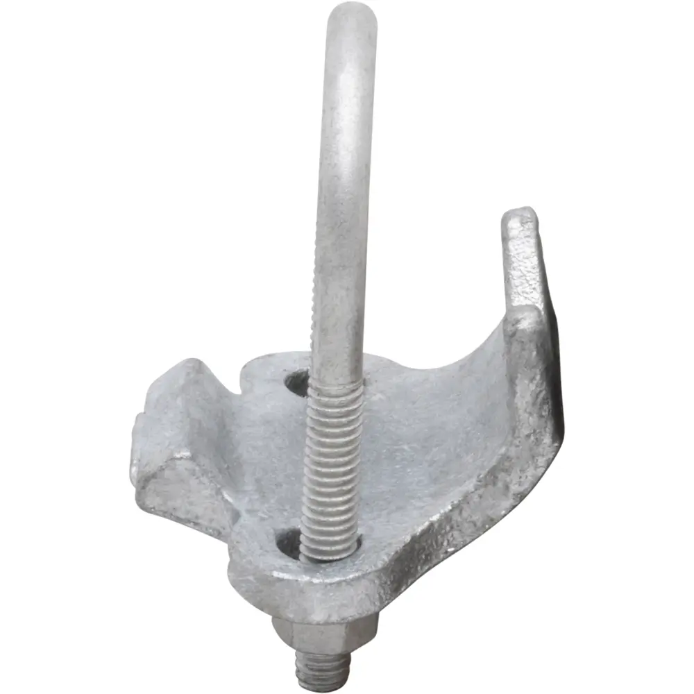 1-1/4" Right Angle Conduit Support, Malleable Iron