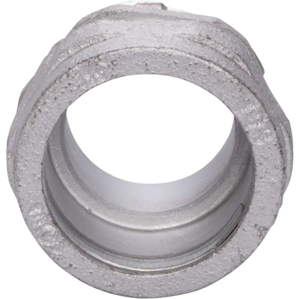 1-1/4" Rigid Compression Connector, Malleable Iron