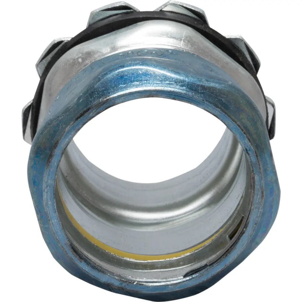 1-1/4" Steel Rain Tight Compression Connector