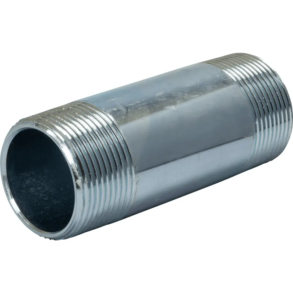 1-1/4" x 4" Rigid Nipple, Galvanized Steel 1 1-1/4" x 4" Rigid Nipple, Galvanized Steel