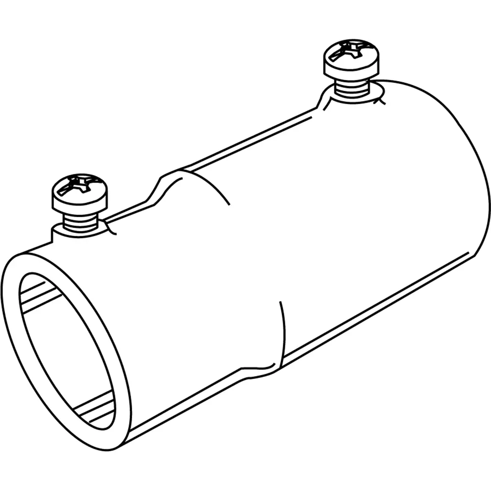1" - 1" EMT to Rigid Set Screw Coupling