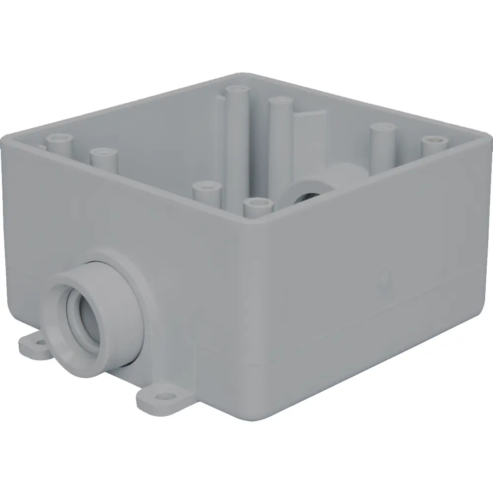 1/2" - 1" 2-Gang Weatherproof Deep Box 3 1/2" - 1" 2-Gang Weatherproof Deep Box