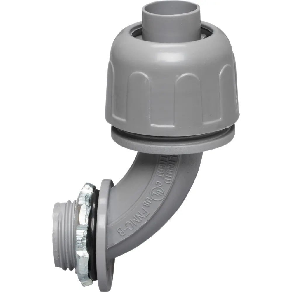 1/2" 2-Piece 90° Connector 3 1/2" 2-Piece 90° Connector