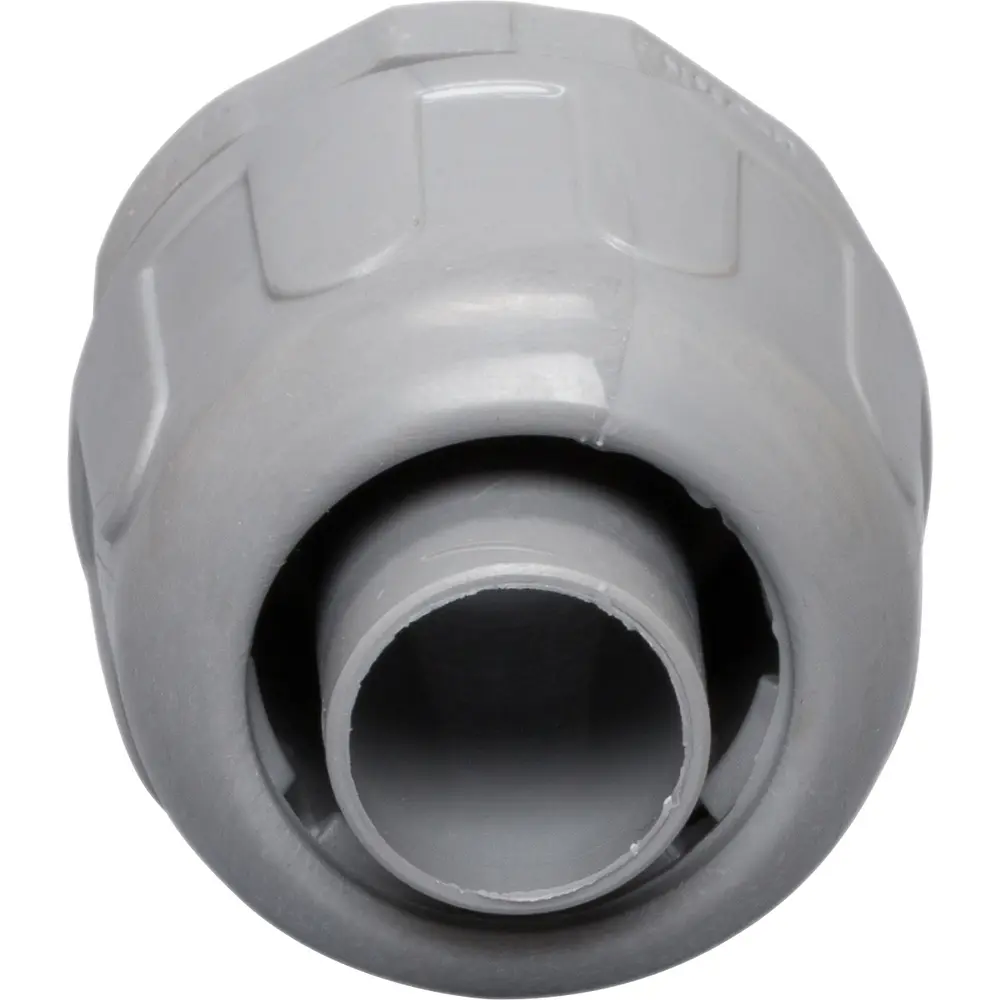 1/2" 2-Piece Straight Connector