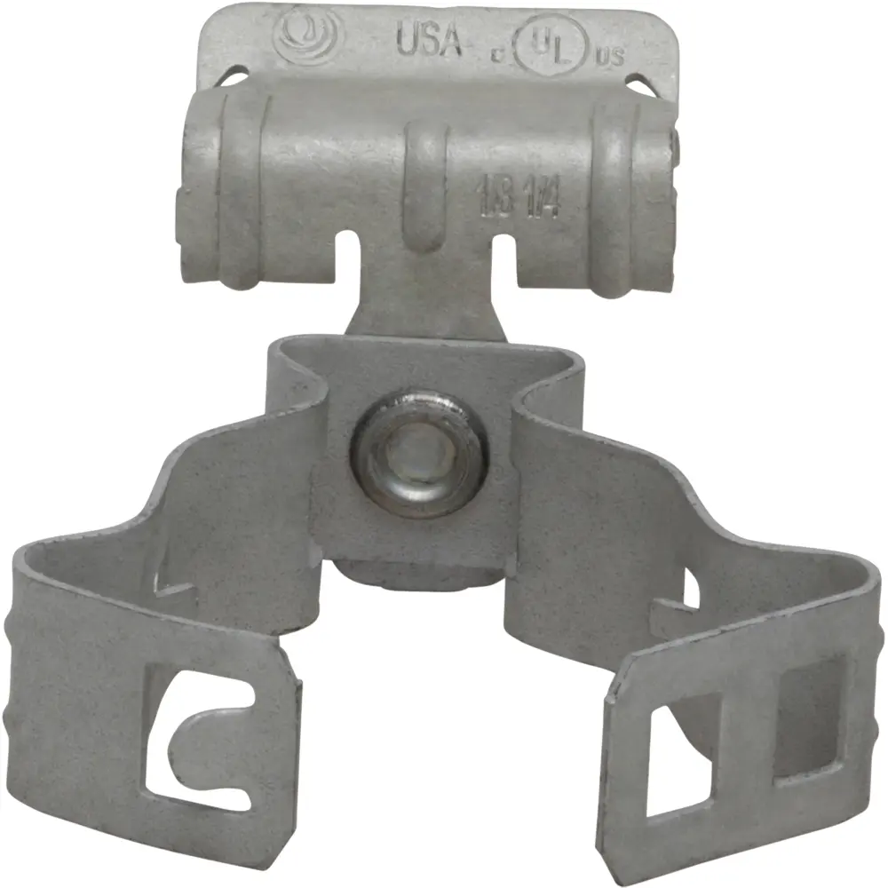 1/2" - 3/4" Conduit Clip, 1/8" - 1/4" Flange, Hammer-On Side Mount