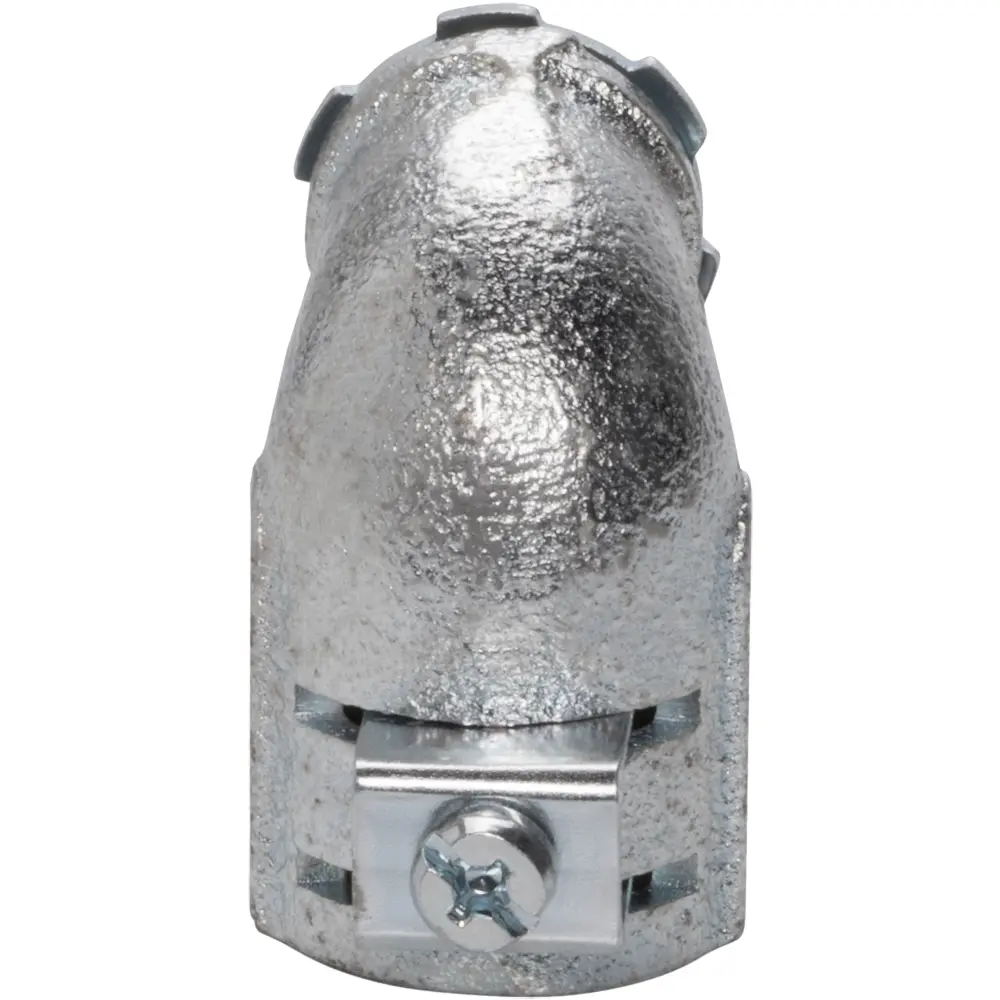 1/2" 90° Double Bite Saddle Connector w/ Insulated Throat