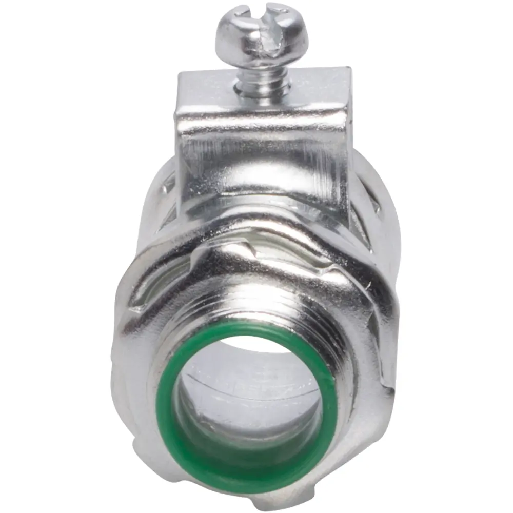 1/2" Double Bite Saddle Connector w/ Insulated Throat