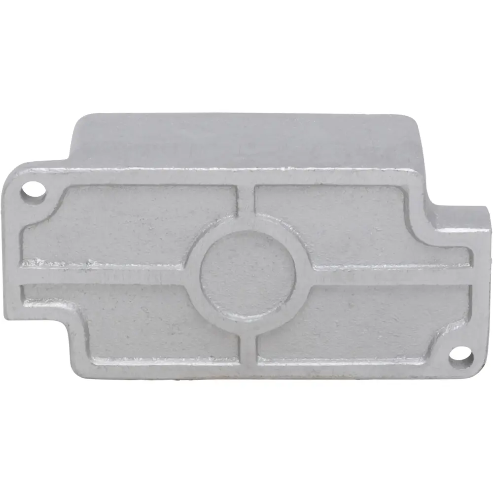 1/2" Dual Hub Cast Device Box, Malleable Iron