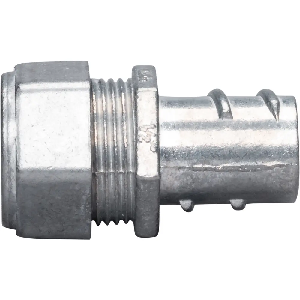 1/2" EMT to Flex Compression/Screw-In Coupling