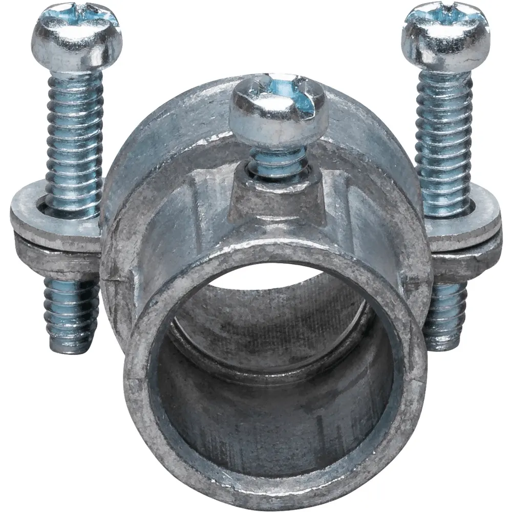 1/2" EMT to Flex Set-Screw Clamp Coupling