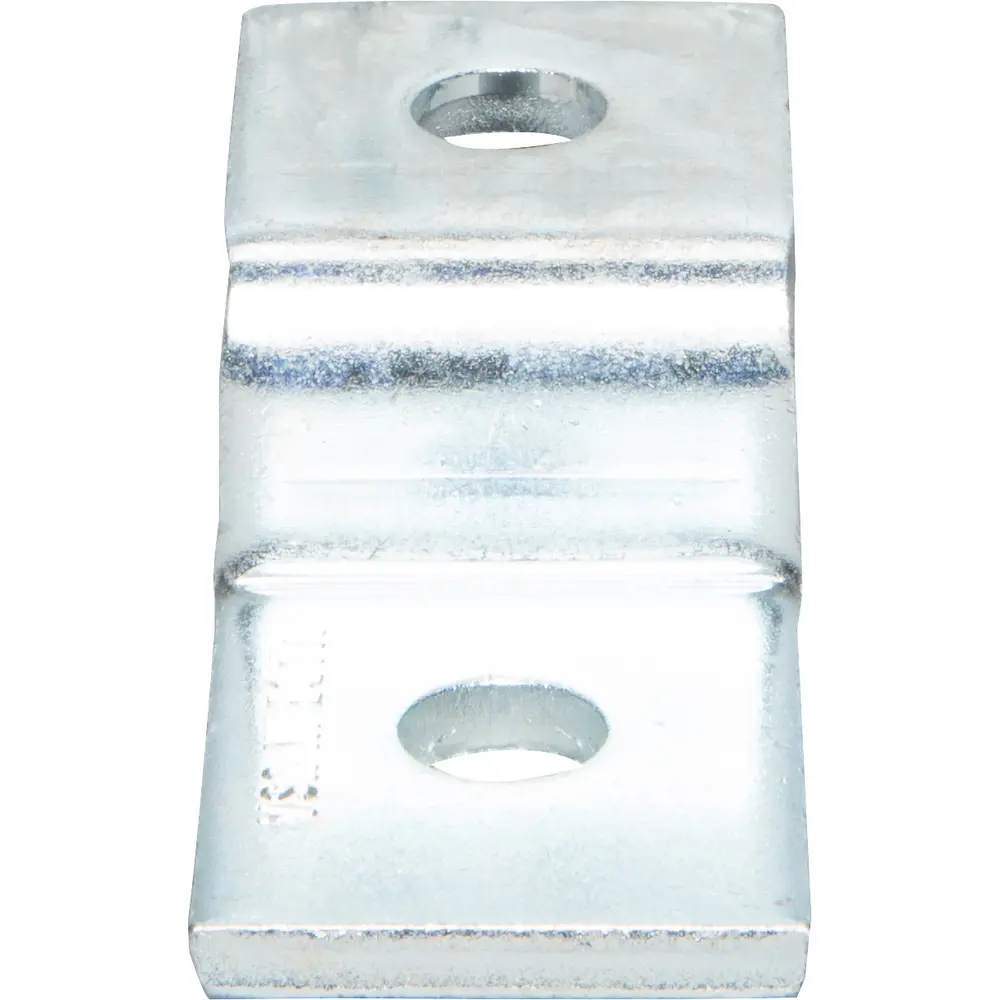 1" 2-Hole Z-Fitting Cross, Electrogalvanized