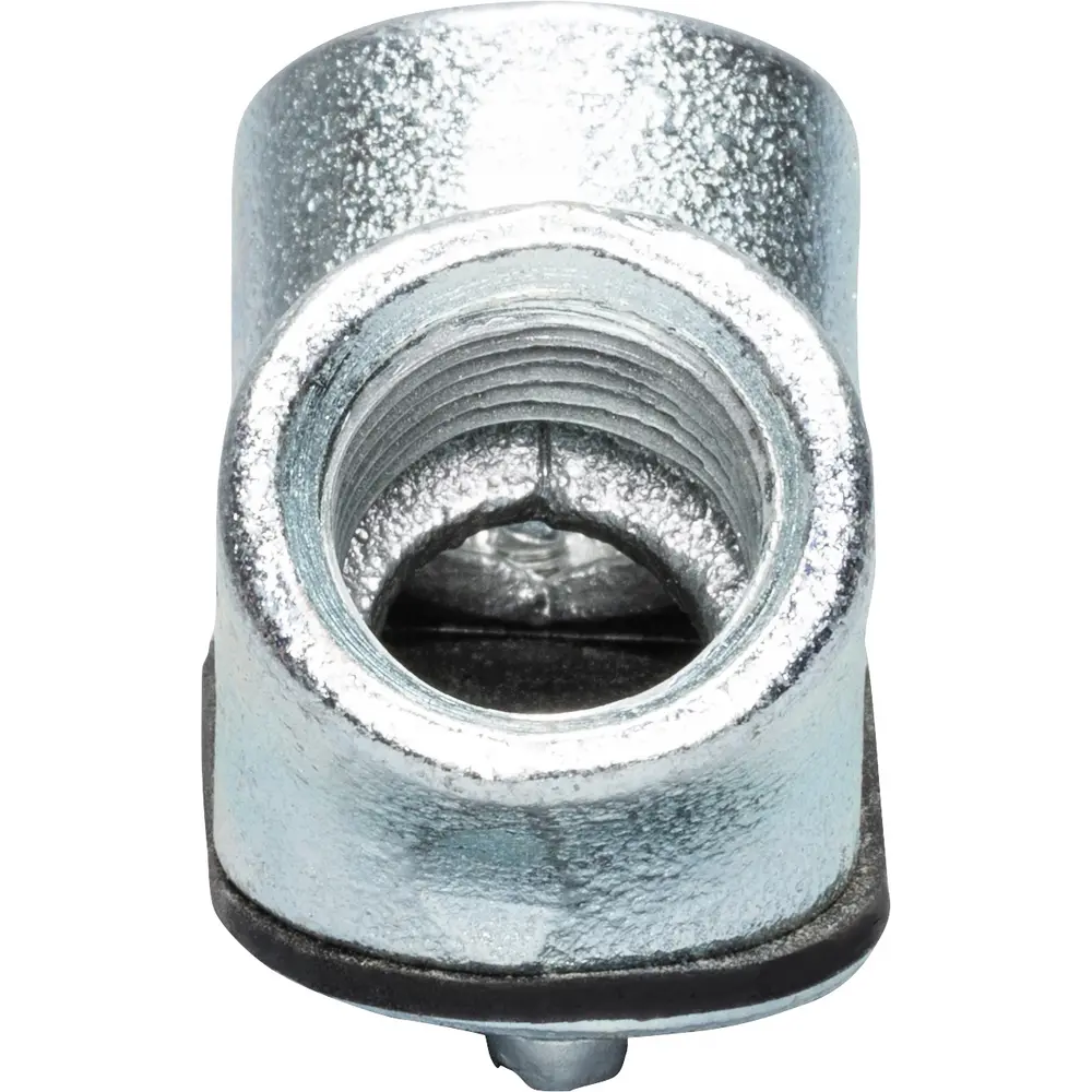 1/2 in. 90° Female - Female Rigid Pull Elbow, Malleable Iron