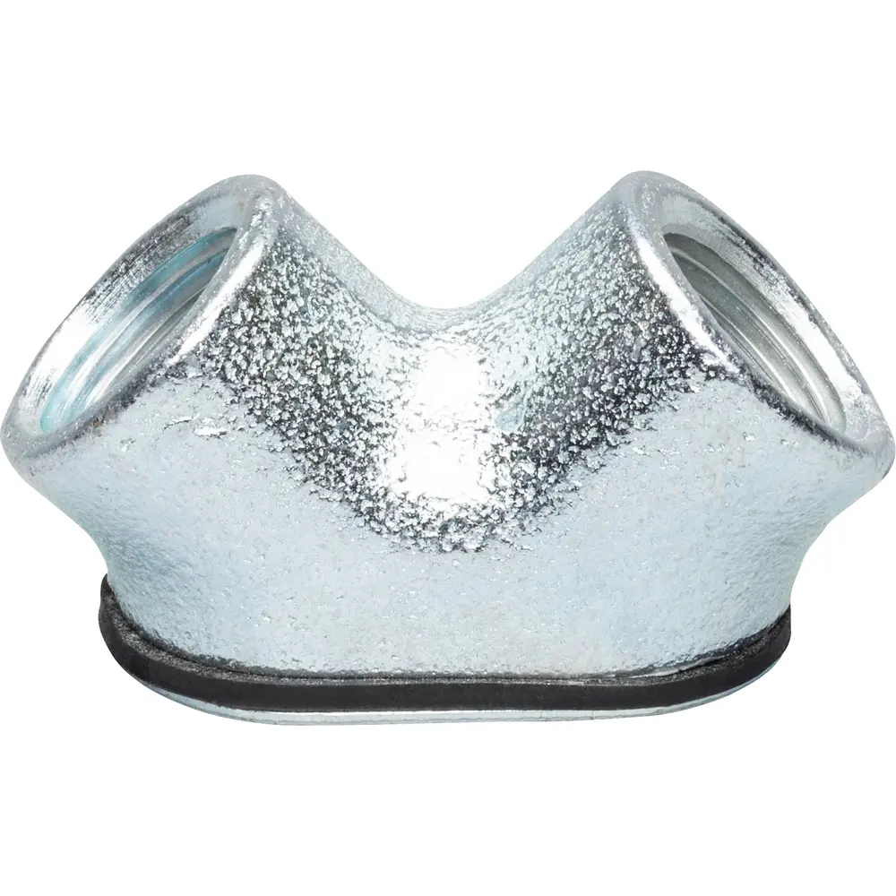 1/2 in. 90° Female - Female Rigid Pull Elbow, Malleable Iron 3 1/2 in. 90° Female - Female Rigid Pull Elbow, Malleable Iron