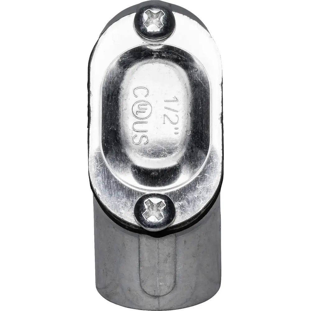 1/2 in. 90° Rigid Pulling Elbow, Zinc Die-Cast