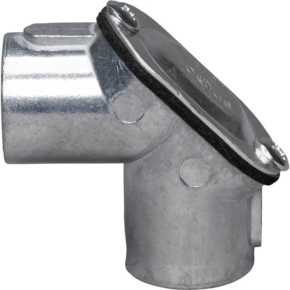 1/2 in. 90° Rigid Pulling Elbow, Zinc Die-Cast