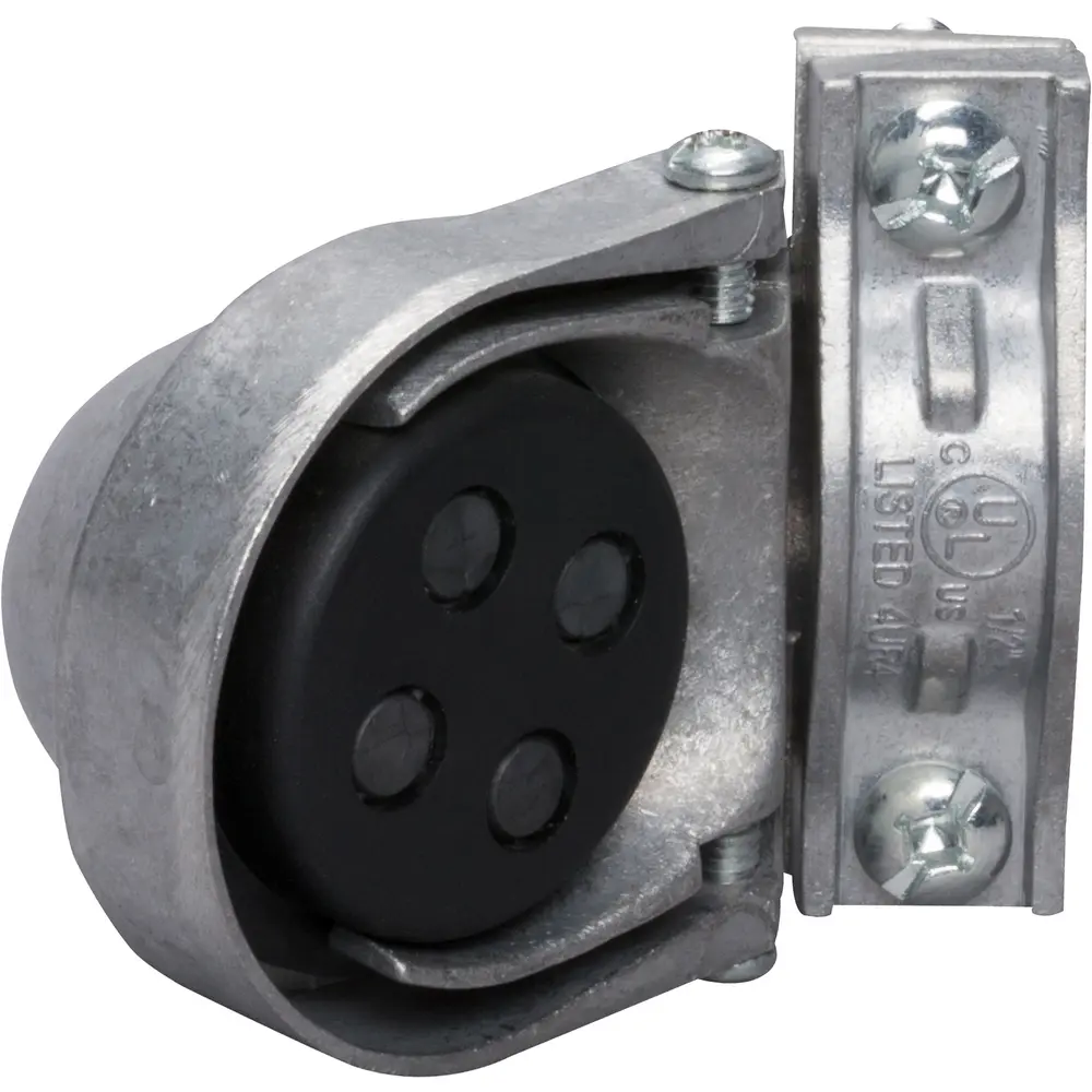 1/2 in. Aluminum Service Entrance Cap, Clamp-On 2 1/2 in. Aluminum Service Entrance Cap, Clamp-On