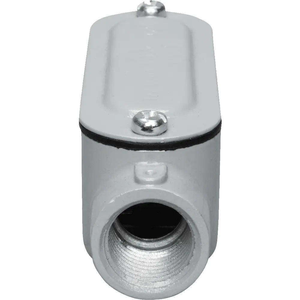 1/2 in. C, Conduit Body, Aluminum w/ Cover & Gasket