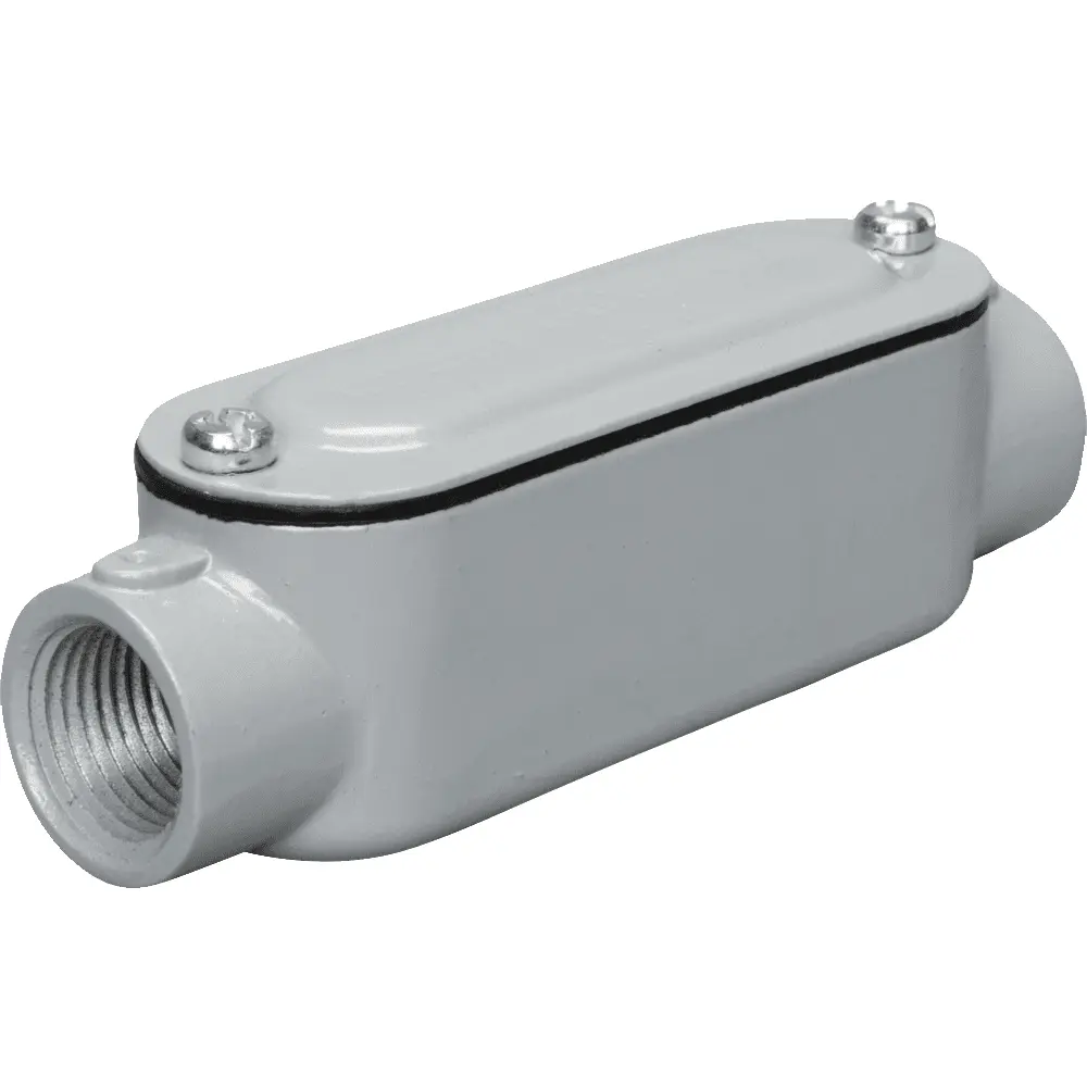 1/2 in. C, Conduit Body, Aluminum w/ Cover & Gasket