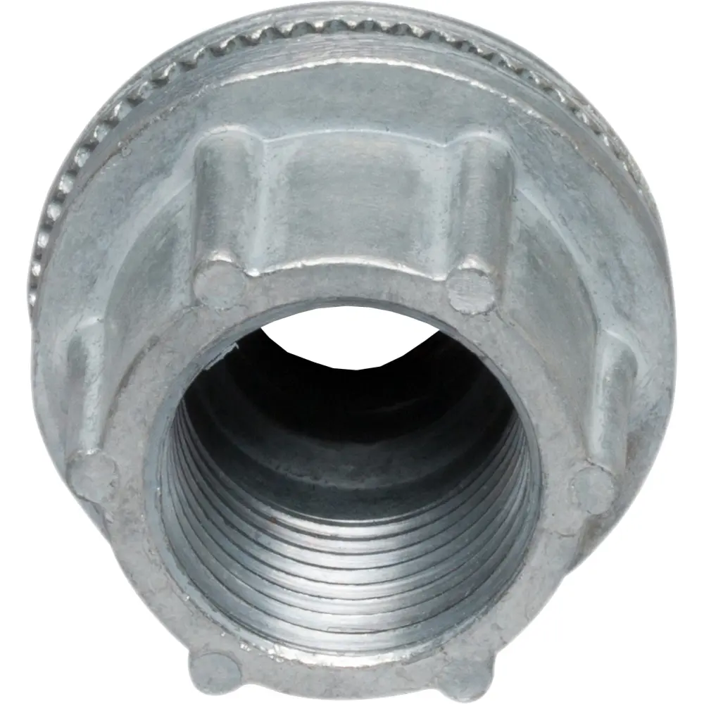 1/2 in. Watertight Hub, Die-Cast Zinc, Insulated 1 1/2 in. Watertight Hub, Die-Cast Zinc, Insulated