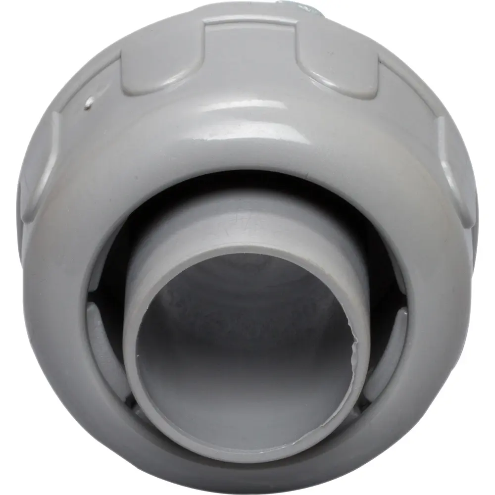 1" 2-Piece Straight Connector