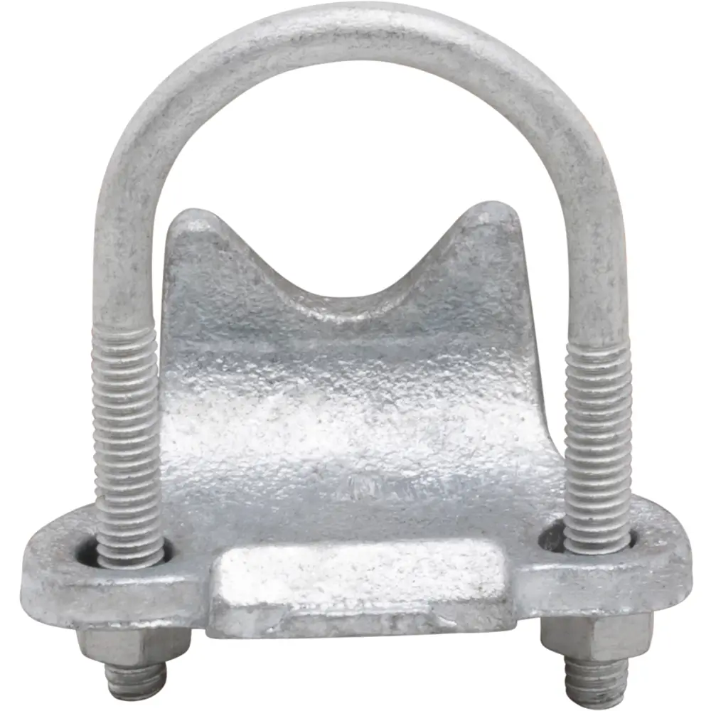 1/2" Right Angle Conduit Support, Malleable Iron