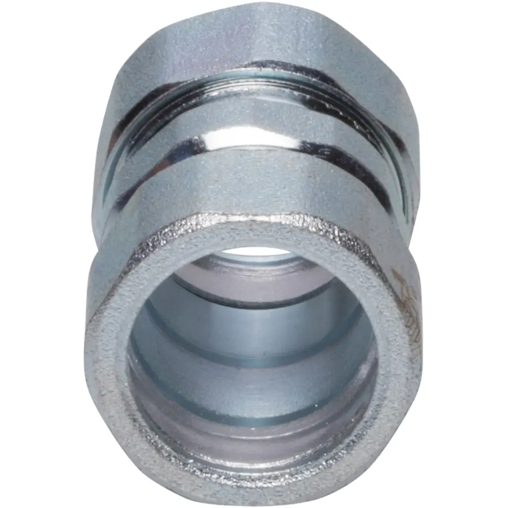 1/2" Rigid Compression Coupling, Steel
