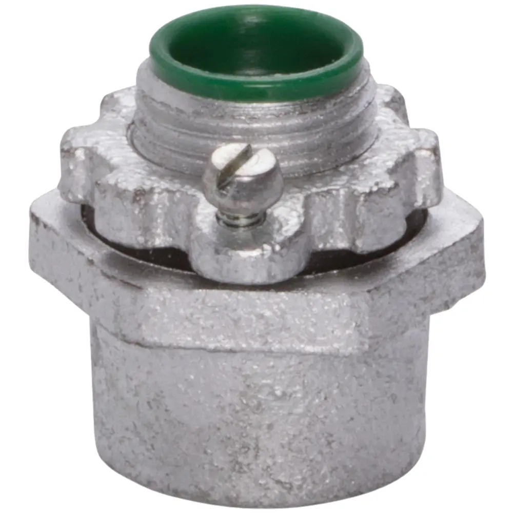 1/2" Watertight Hub w/ Insulated Throat & Bonding Locknut