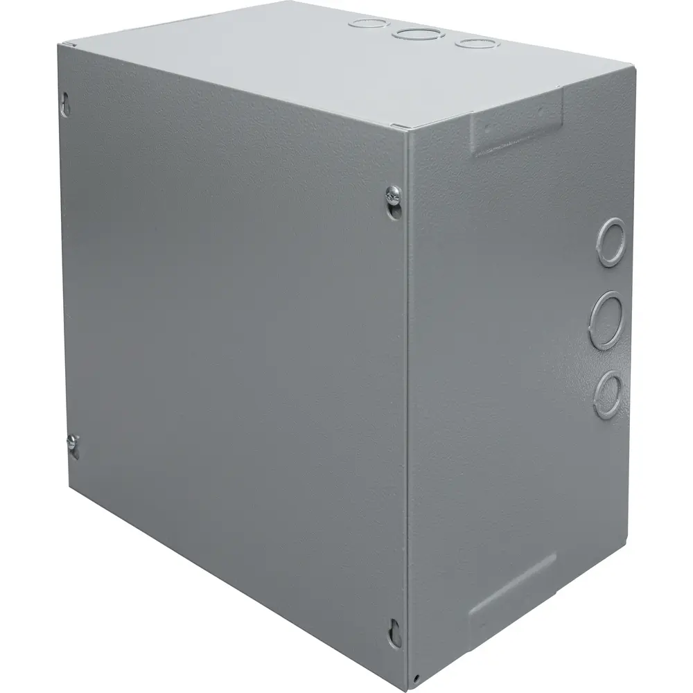12" x 12" x 6" NEMA 1 Junction Box w/ Screw Cover, KO