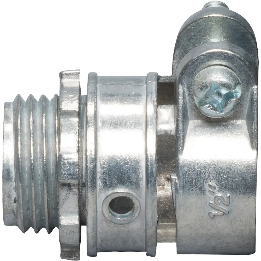 1/2" Zinc Die Cast Squeeze Connector