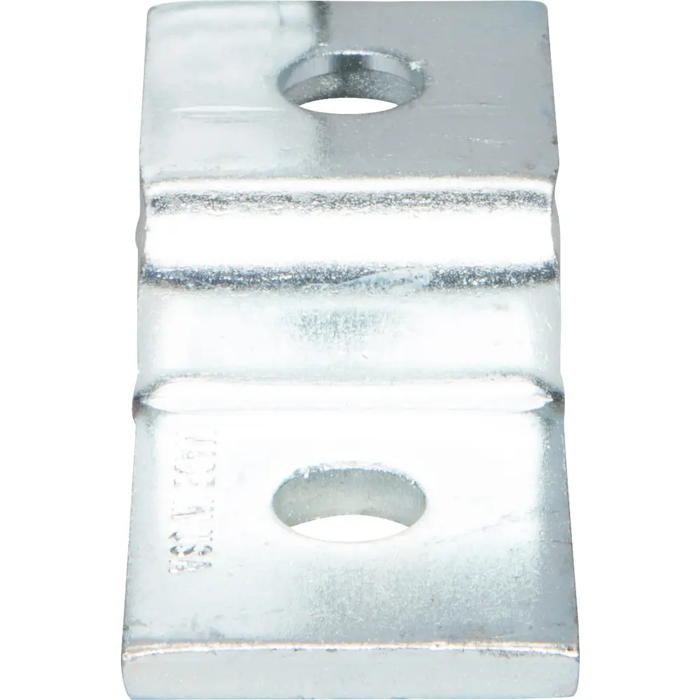 13/16" 2-Hole Z-Fitting Cross, Electrogalvanized